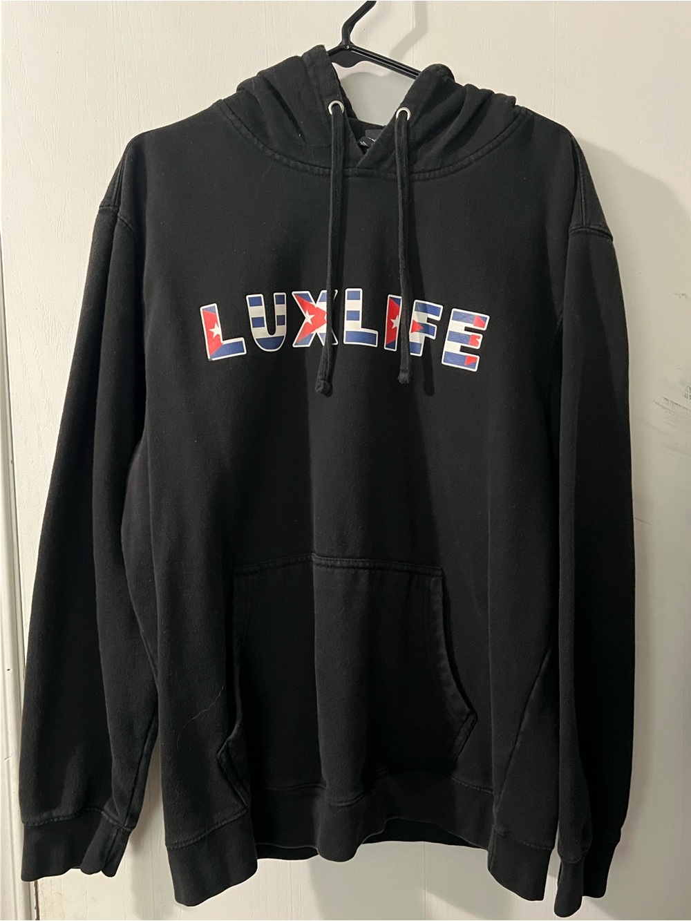 Black Men's Hoodie Sweatshirt